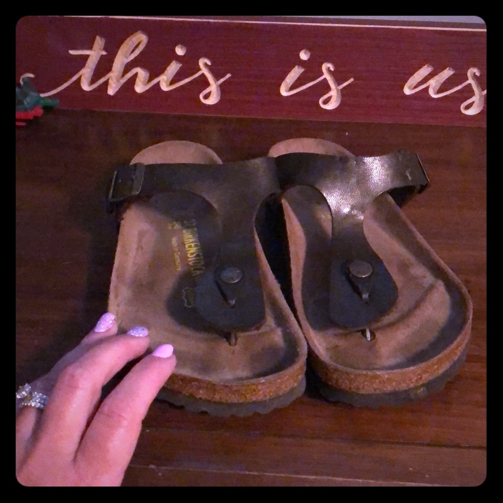 Birkenstock sandals size 7 (37)